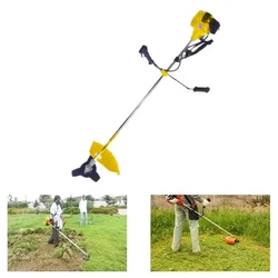 KisanKraft KK-BC-555, 2.1 hp 51.7 cc 2 Stroke Sidepack Petrol Brush Cutter with Japanese Walbro type Carburetor